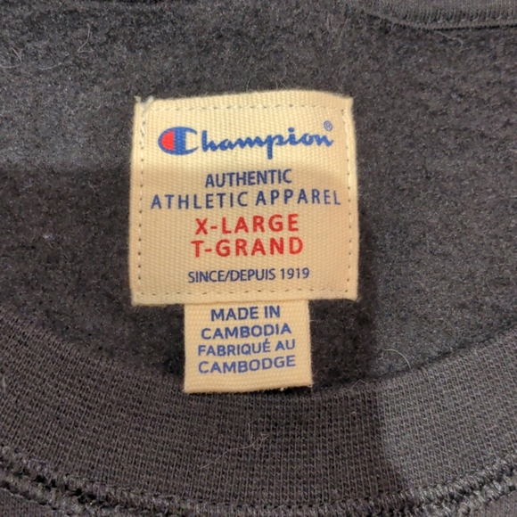 Champion Men's XL 100% Cotton sweater - Picture 3 of 4